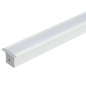 PERFIL DE EMBUTIR SLIM BRANCO - FLUZÃO CONSTRUÇÃO