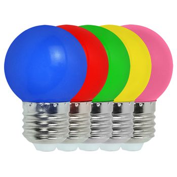 LAMPADA LED BOLINHA COLORS E27 BIVOLT KIAN - FLUZÃO CONSTRUÇÃO