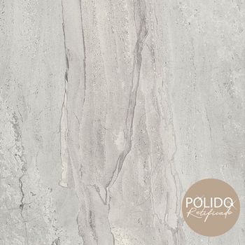 PISO 66X66 FORMIGRES VECCHIA CINZA POLIDO - FLUZÃO CONSTRUÇÃO