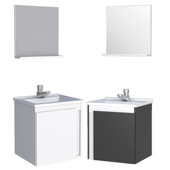 KIT GABINETE DE MADEIRA ÔNIX - FLUZÃO CONSTRUÇÃO