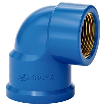 Joelho 90° SoldÁvel Com Bucha LatÃo - FLUZÃO CONSTRUÇÃO