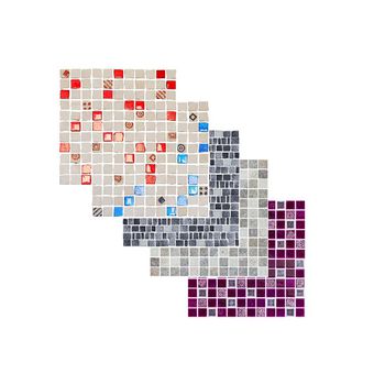 PASTILHA DE VIDRO LUXOR COLORTIL - FLUZÃO CONSTRUÇÃO