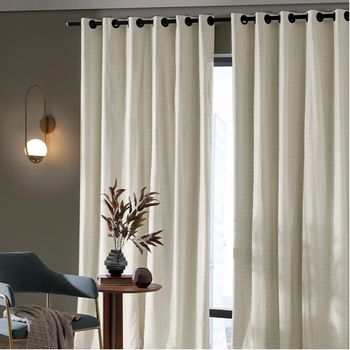 CORTINA PRATIKA YORK SLIM AREIA - FLUZÃO CONSTRUÇÃO