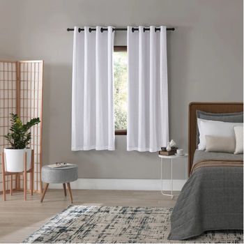 CORTINA PRATIKA YORK SLIM BRANCO - FLUZÃO CONSTRUÇÃO