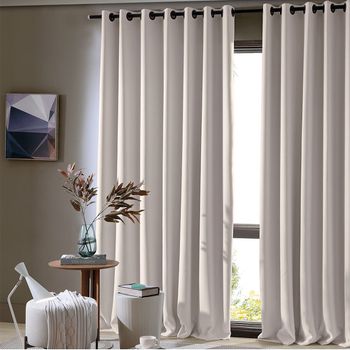 CORTA LUZ TECIDO LISO AREIA BELLA JANELA - FLUZÃO CONSTRUÇÃO