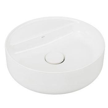 CUBA PARA BANHEIRO DE APOIO REDONDA COM MESA 40CM ... - FLUZÃO CONSTRUÇÃO