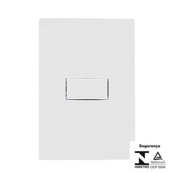 CONJUNTO INTERRUPTOR SIMPLES 10A 250V~i9 - FLUZÃO CONSTRUÇÃO