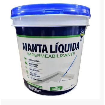 MANTA LÍQUIDA STANDARD BRANCO 4KG E 12 KG - FLUZÃO CONSTRUÇÃO
