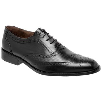 Sapato Social Oxford Pelica Preto - Franca Sapatos | Sapatos em Couro Direto da Fábrica