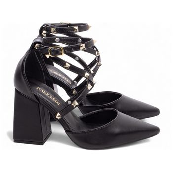 Sapato Scarpin Preto - FrancaSapatos | Sapatos em Couro Direto da Fábrica