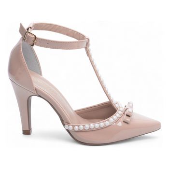 Sapato Scarpin - 66058B Rosa - FrancaSapatos | Sapatos em Couro Direto da Fábrica