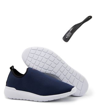 Kit Tênis Azul + Calçadeira