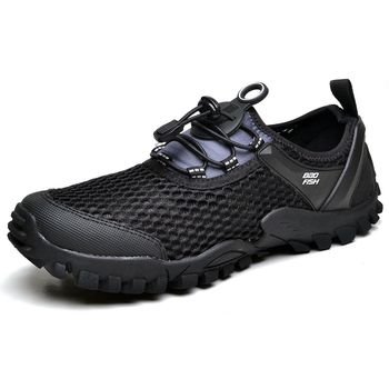 Tênis Adventure Trekking Trilha Academia Corrida Ciclismo Esport Fit Preto - FULGORE MILITAR