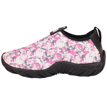 Sapatilha Aquática Esporte Náutico Neoprene Rosa Branco - FULGORE MILITAR