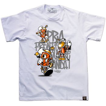 Camiseta BULINHO Graffiti com Café - Branca - Graffiti com Café
