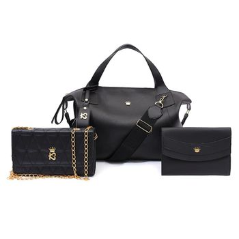 Kit Bolsa 3 Peças - Bolsa Milão + Bolsa ... - KS Emporium