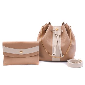 Duo Saco Ks Vegas Bege com Off - KS Emporium