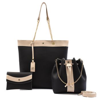 Kit Ks Vegas Preto com Off White - 3peça... - KS Emporium