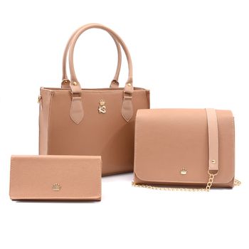  Kit Ks Elegance Nude - 3 peças - KS Emporium
