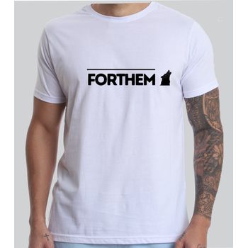 Camiseta Forthem Wolf Logo Lobo - CMBRFT01 - Forthem ®