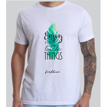 Camiseta Branca Forthem Wolf Things - CMBRFT18 - Forthem ®