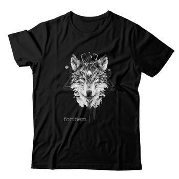 Camiseta Preta Forthem Wolf Underground - CMPTFT25 - Forthem ®