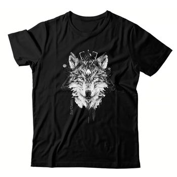 Camiseta Preta Forthem Wolf Multiverso - CMPTFT34 - Forthem ®