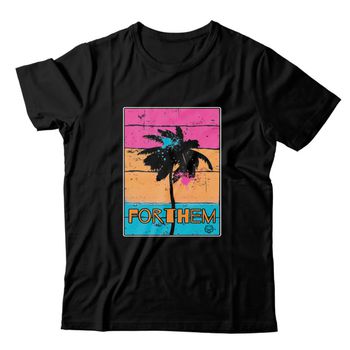 Camiseta Preta Forthem Wolf Surfing - CMPTFT52 - Forthem ®