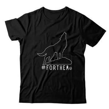 Camiseta Preta Forthem Wolf Lobo Line v1 - CMPTFT6 - Forthem ®