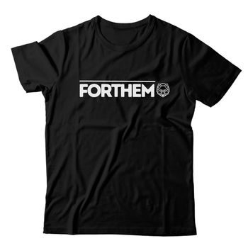 Camiseta Preta Forthem Wolf Frthm Line - CMPTFT67 - Forthem ®