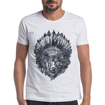 Camiseta Lobo Native - 41250001 - Forthem ®