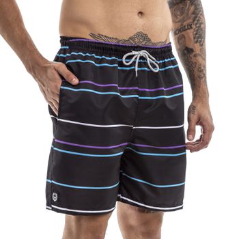 Short Tactel Masculino Forthem Estampado Str15 - 5... - Forthem ®