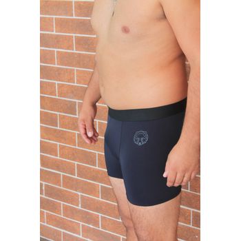 Cueca Boxer Masculina FORTHEM Poliamida Preta - CM... - Forthem ®