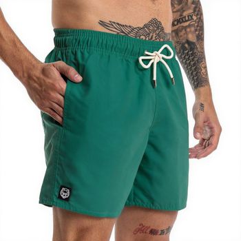 Short Masculino Forthem Tactel Básico Verde Esmera... - Forthem ®