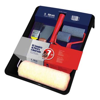 Kit De Pintura Antigota Com 6 Peças Rolo Garfo Bandeja - Loja Citel