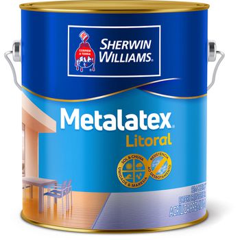 Tinta Metalatex Litoral Premium Sherwin Williams 3,6L - Loja Citel