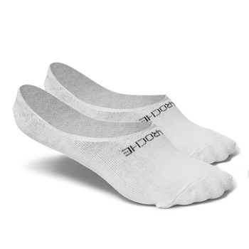 Meia Canoa Invisível Masculina Laroche- Branca - Calçados Laroche