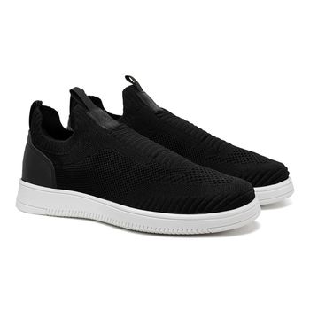 Sapatenis Laroche Apolo em Knit - Preto E L - Calçados Laroche