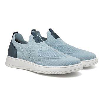 Sapatenis Laroche Apolo em Knit - Azul E L - Calçados Laroche