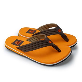 Chinelo Masculino Bahamas Laroche - Laranja / Café - 04511-3462 - Calçados Laroche