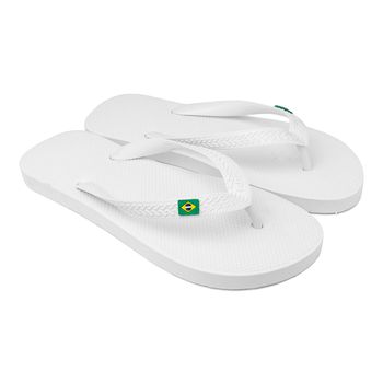 Chinelo Laroche Cairo Brasil - Branco - Calçados Laroche