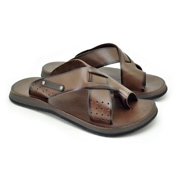 Chinelo Masculino Toledo Whisky - 04613-2786 - Calçados Laroche