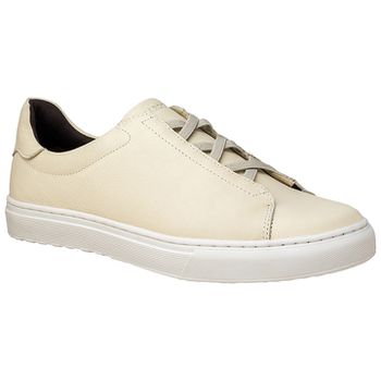 Sapatenis Masculino Laroche Connect x em Couro - Marfim - Calçados Laroche