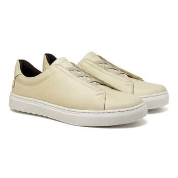 Sapatenis Masculino Laroche Connect x em Couro - Marfim - Calçados Laroche
