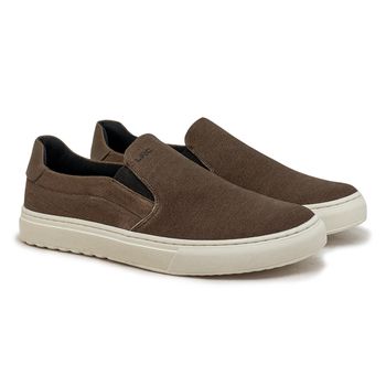 Slip On Iate Masculino LRC Connect - Chocolate E L - Calçados Laroche