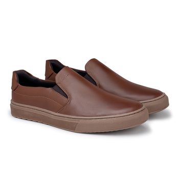 Slip On Iate Masculino LRC Connect - Brown - 07341-3439SA - Calçados Laroche