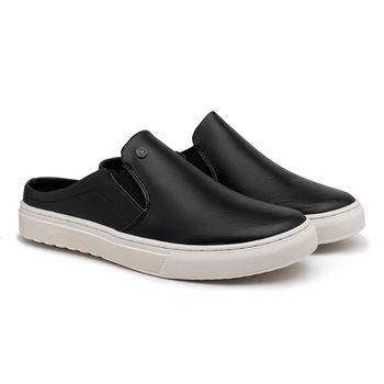 Mule Masculino LRC Connect - Preto - Calçados Laroche