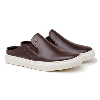 Mule Masculino LRC Connect - Café - Calçados Laroche