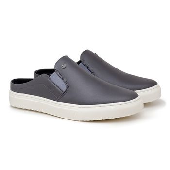 Mule Masculino LRC Connect - Grafite - Calçados Laroche
