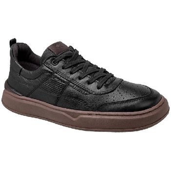 Sapatenis Casual Masculino Dublin em Couro - Preto E L - Calçados Laroche